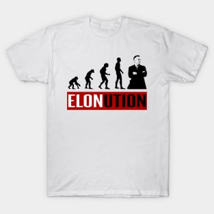 Elon Elonution - Elon is the evolution T-Shirt